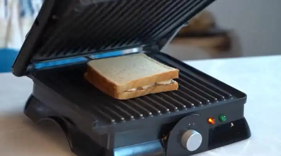 grilling peanut butter sandwich