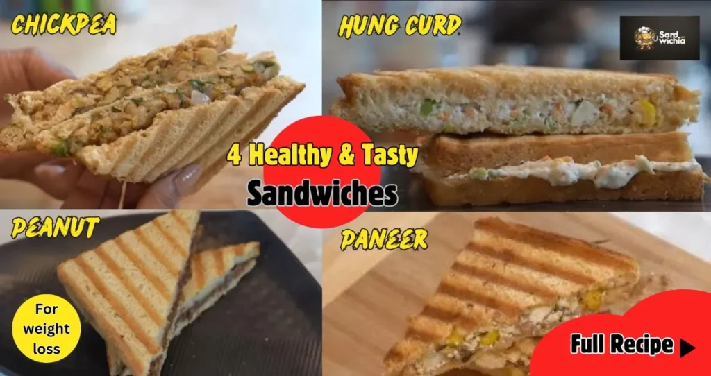 Healthy breakfast Sandwiches for Weight loss