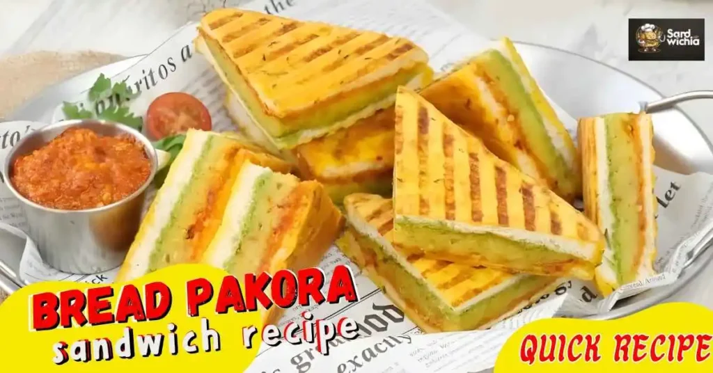 Bread Pakora sandwich recipe at home