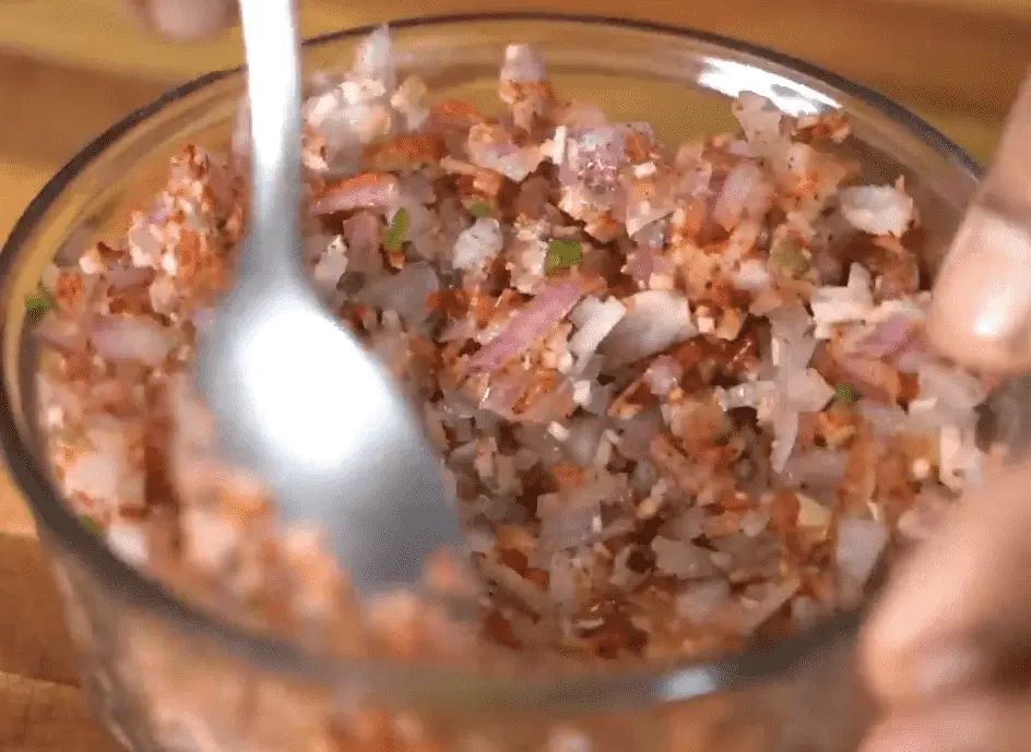 making masala for sandwich