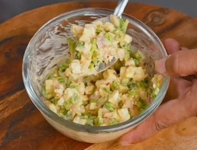 paneer tadka stuffing in a bowl