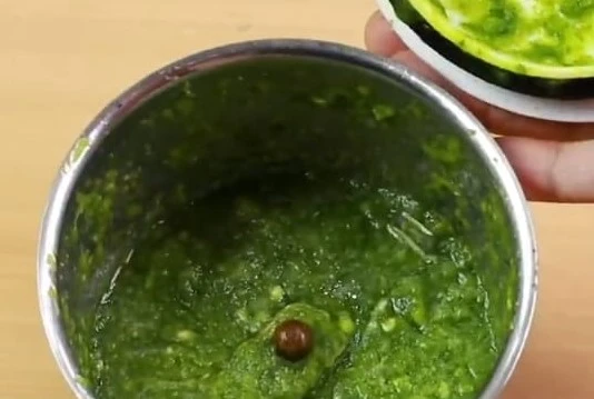 green chutney is ready