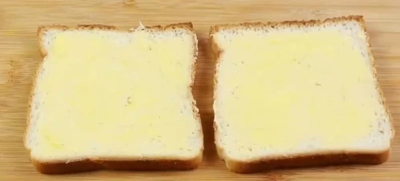 spread butter on bread